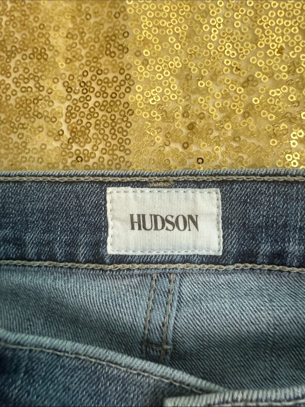 Hudson Natalie Mid rise super skinny ankle Blue denim Jeans - Picture 2 of 11